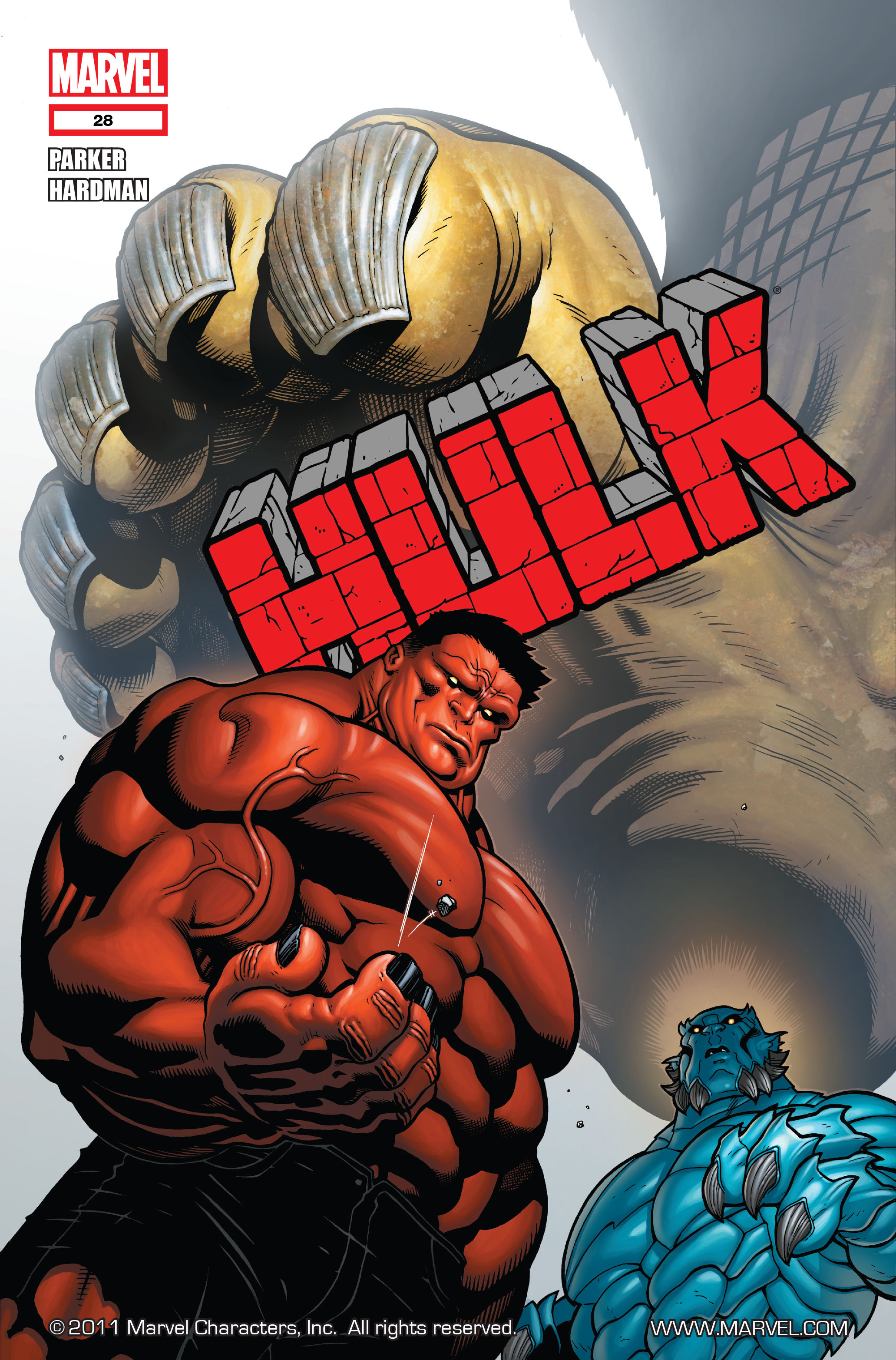 Read online Hulk (2008) comic -  Issue #28 - 1