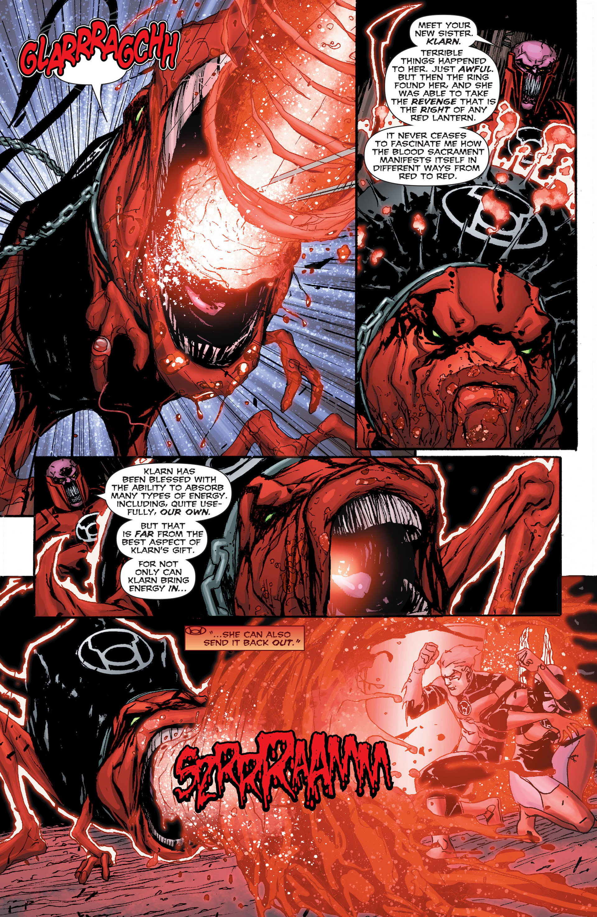 Read online Red Lanterns comic -  Issue #28 - 29