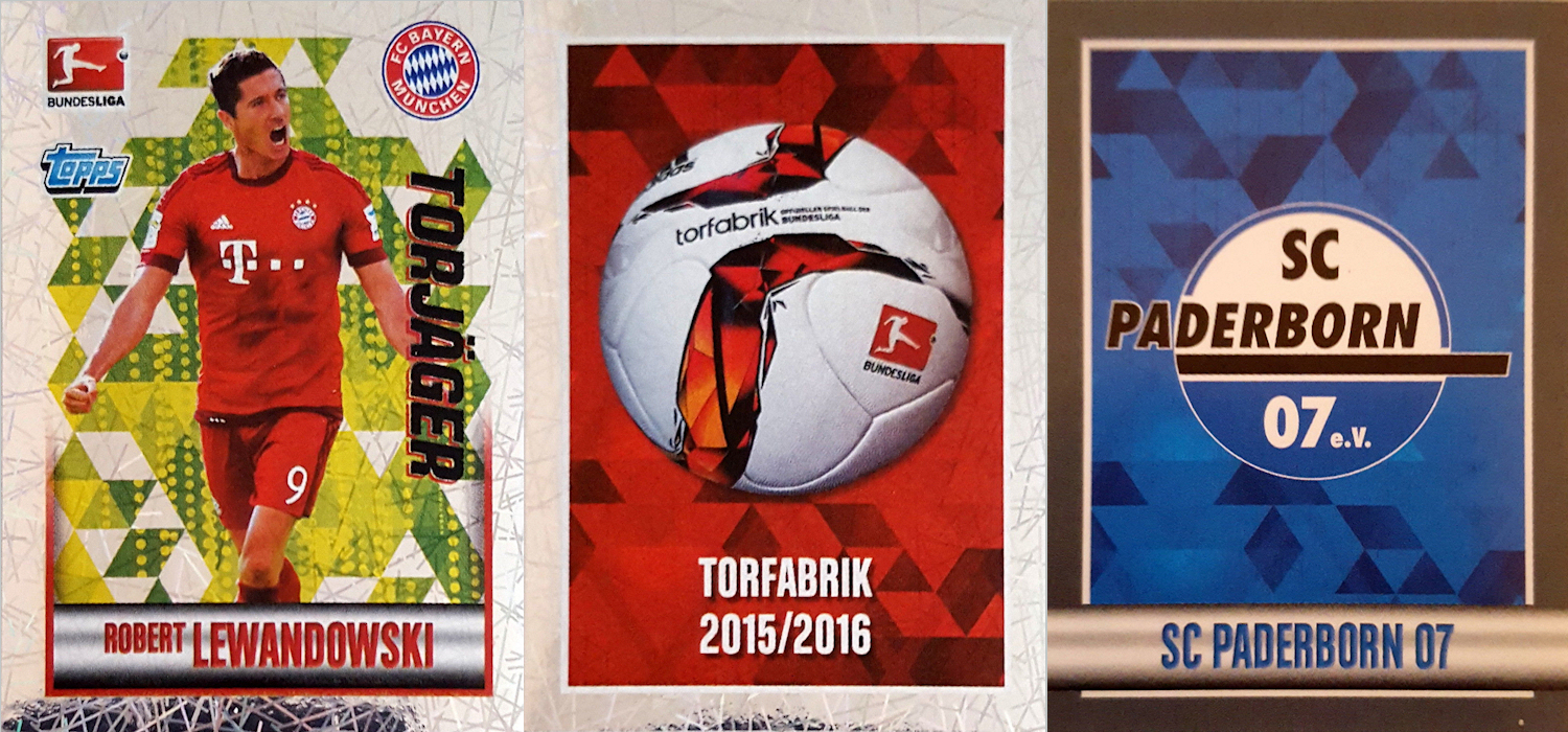 Topps Bundesliga 2015//16 Kevin Volland Sticker 198
