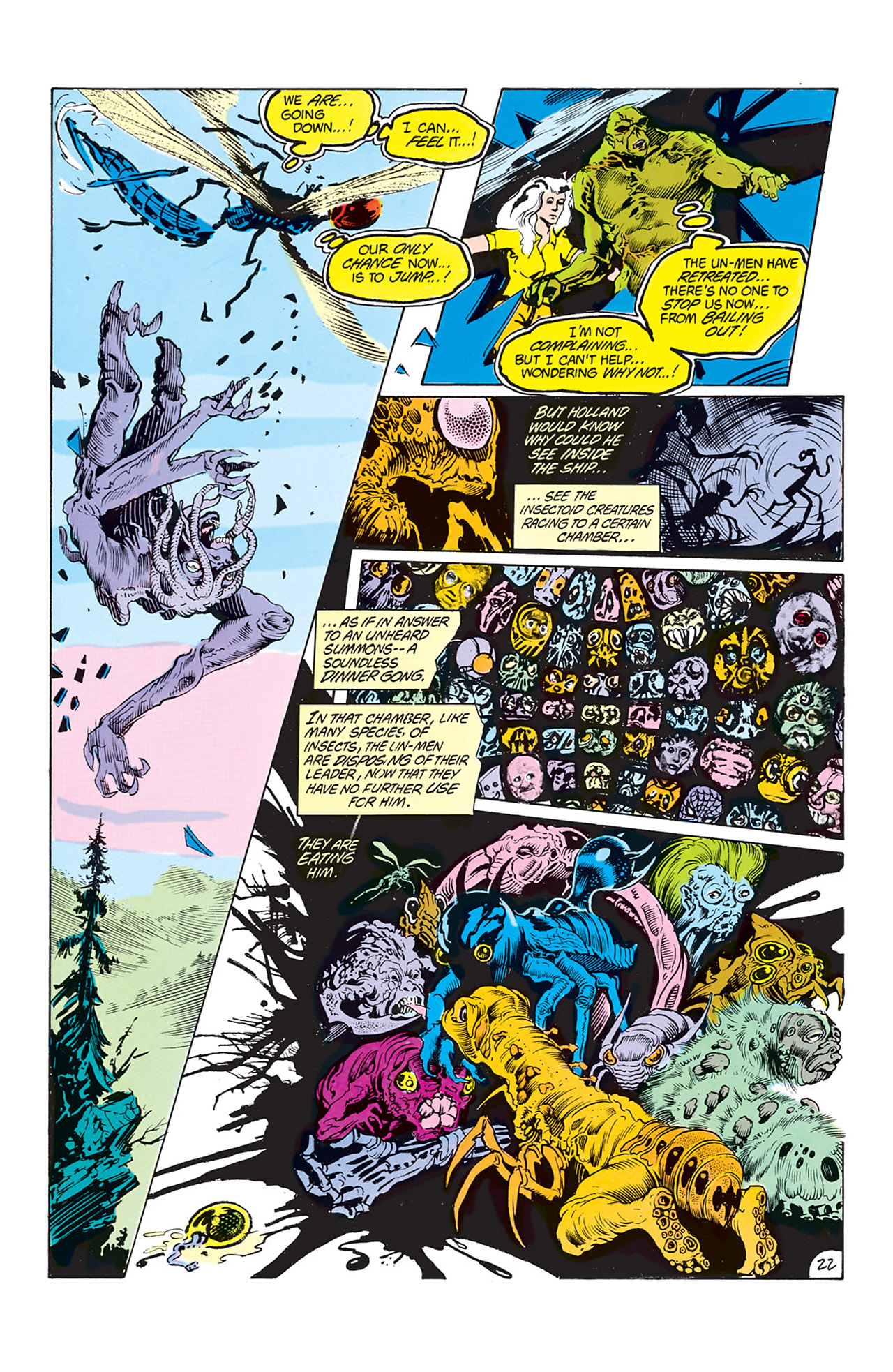 Read online Swamp Thing (1982) comic -  Issue #19 - 22
