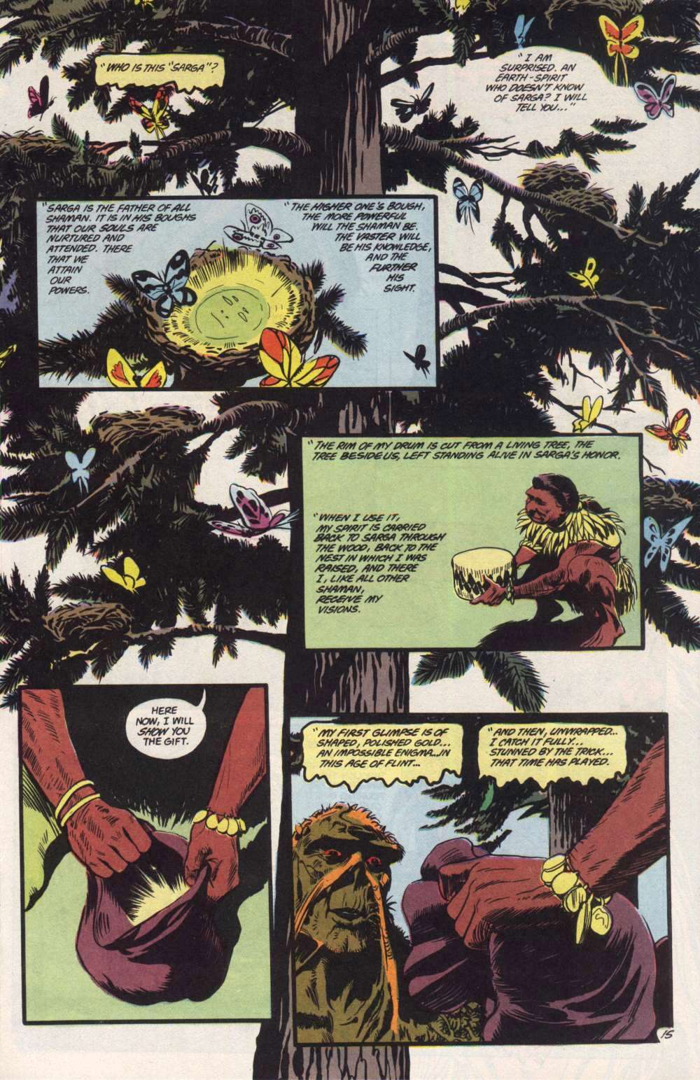 Read online Swamp Thing (1982) comic -  Issue #88 - 16