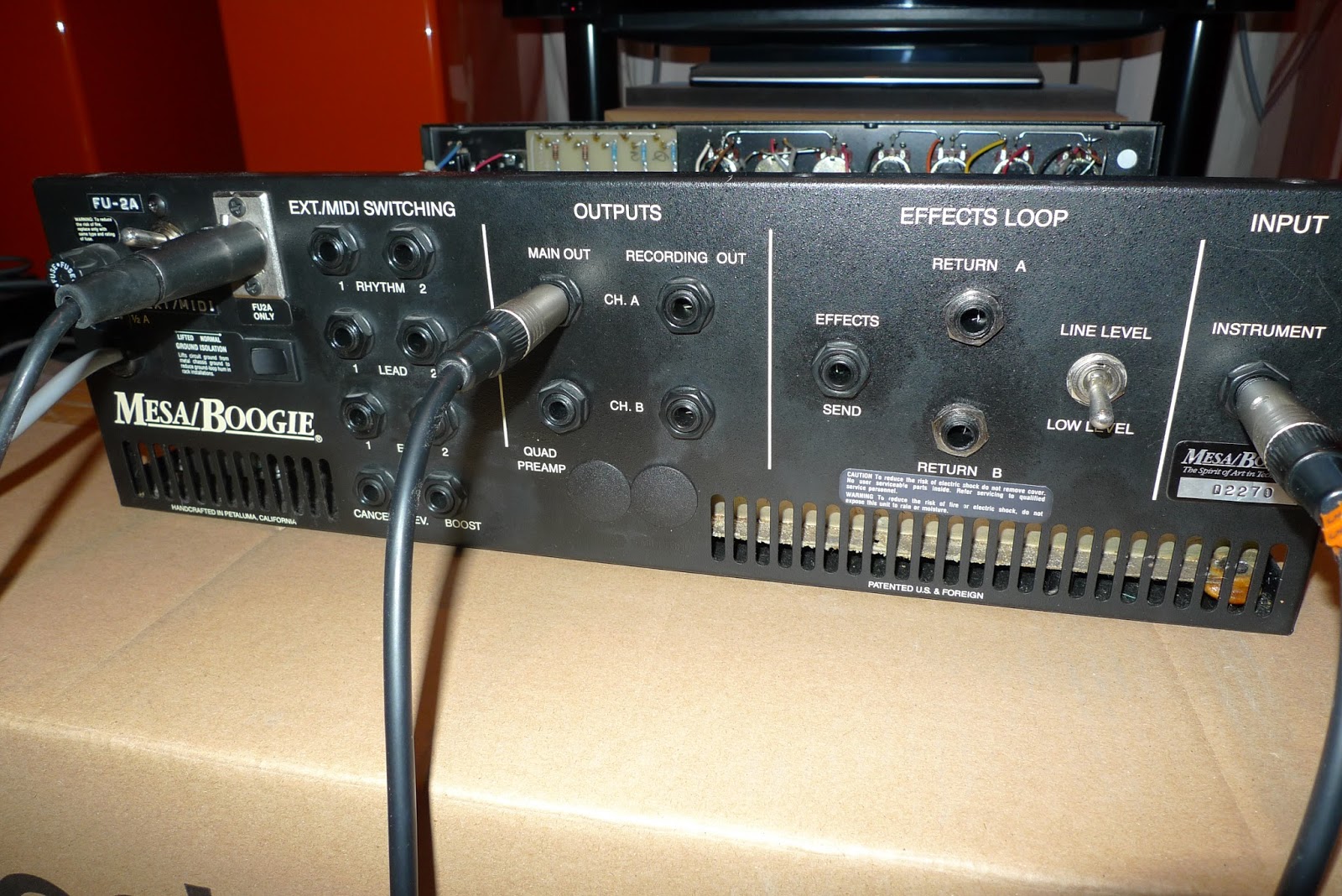 SR System Audio: MESA BOOGIE QUAD PREAMP – Le top
