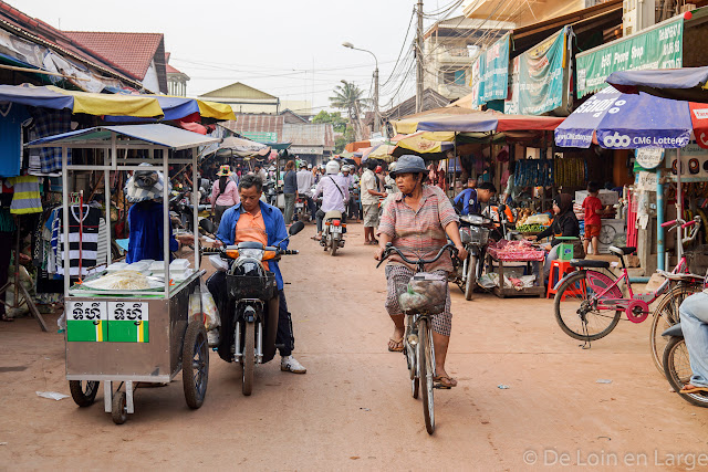 Marche de Phsar Leu - Siem Reap - Cambodge
