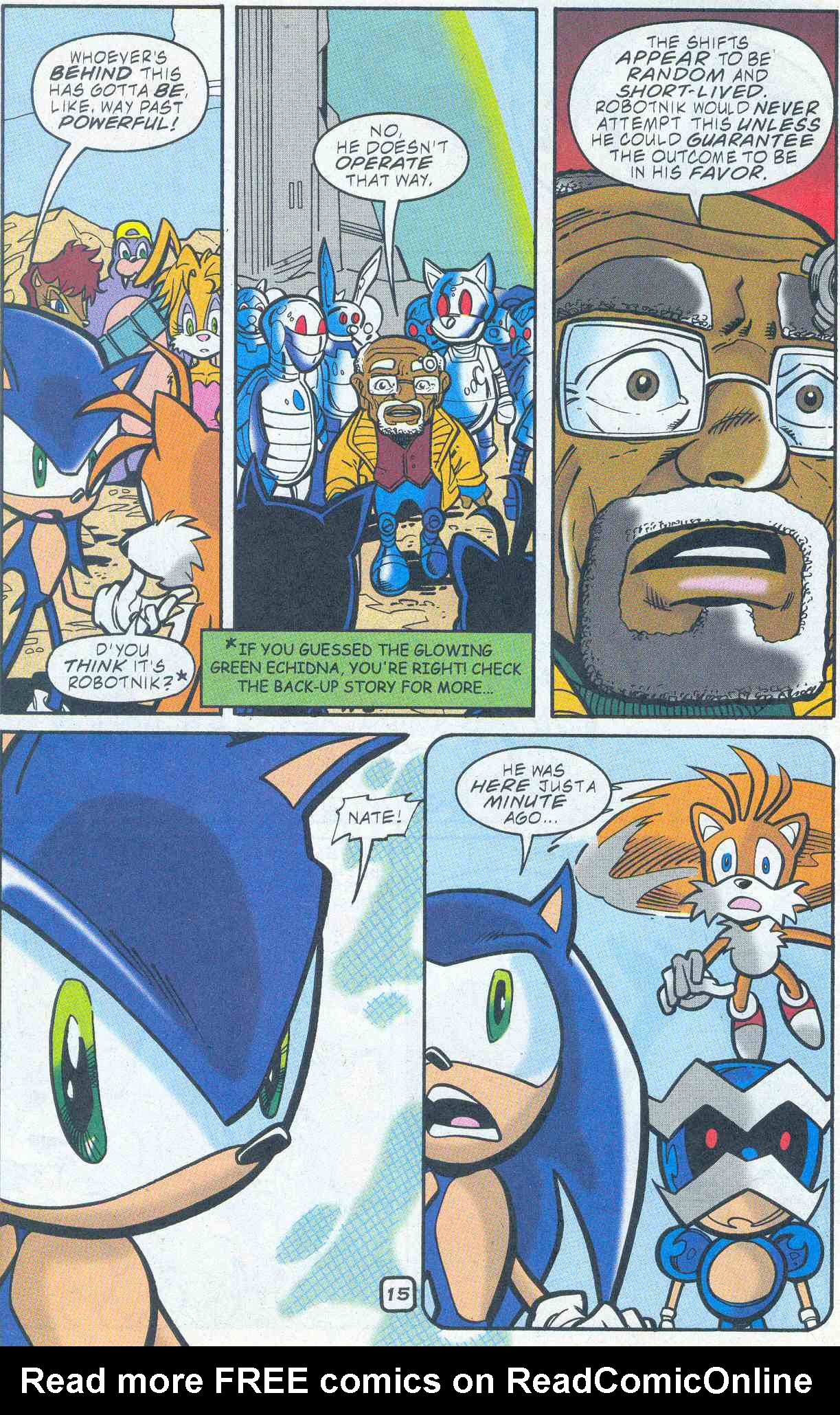 Read online Sonic The Hedgehog comic -  Issue #101 - 16