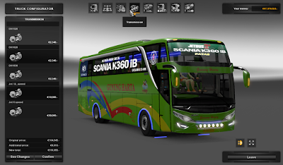 Mod ets2 ep3 jetples shd Gunung Harta scania K360 IB