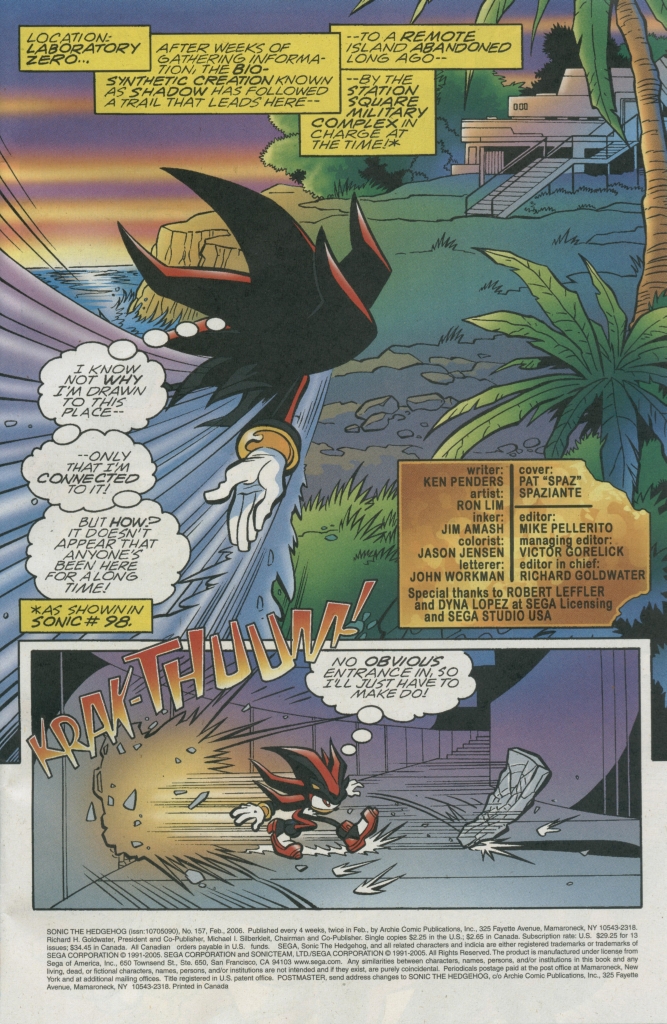 Sonic The Hedgehog (1993) issue 157 - Page 3