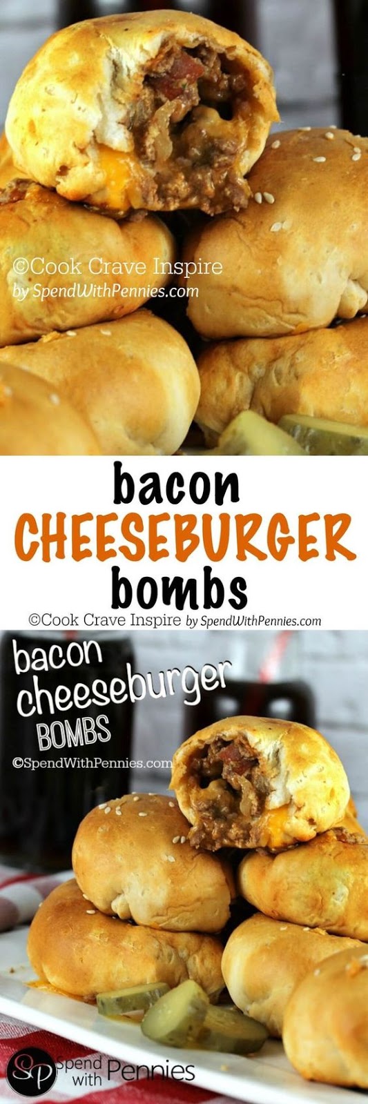 Bacon Cheeseburger Bombs Recipes Home Inspiration and DIY Crafts Ideas