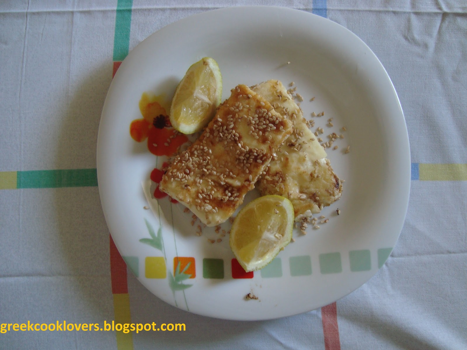 GREEK COOK LOVERS: SAGANAKI-PAN SEARED GREEK FETA CHEESE