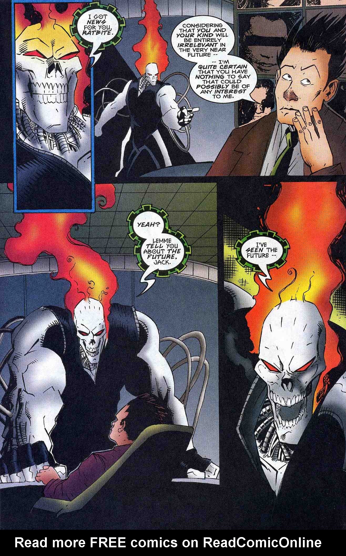 Read online Ghost Rider 2099 comic -  Issue #25 - 27