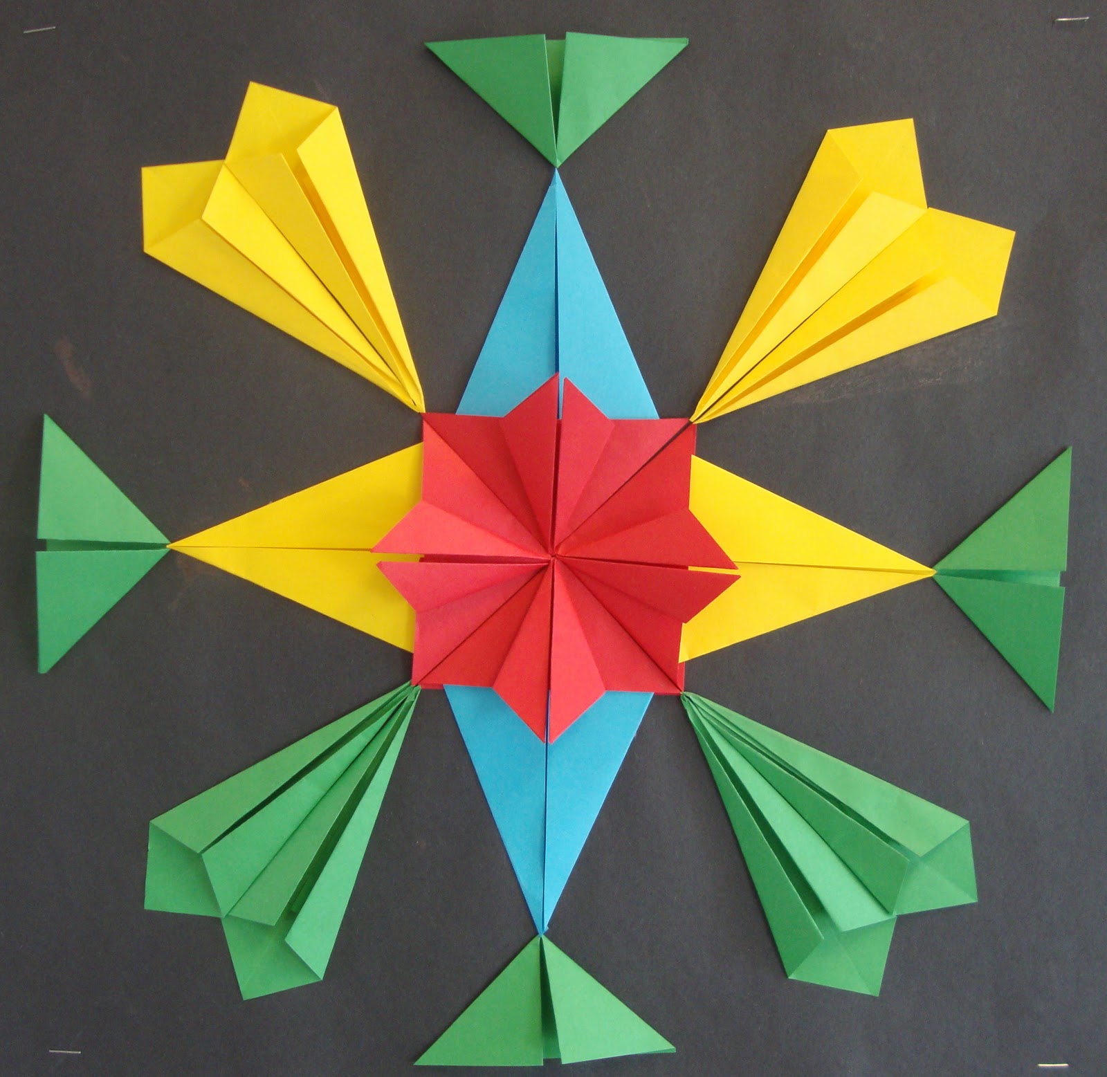 Origami paper art examples picture