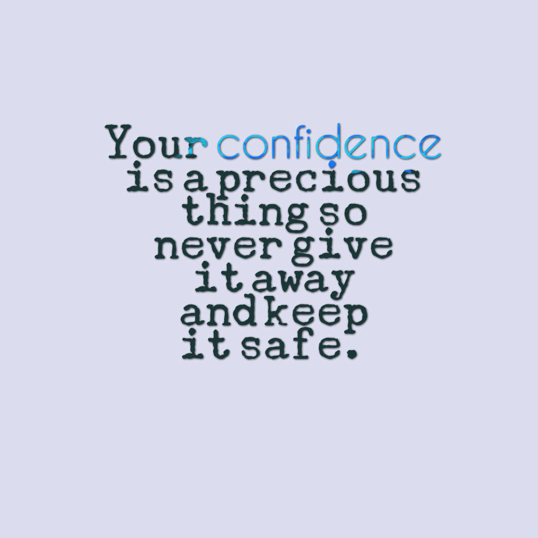 building self confidence