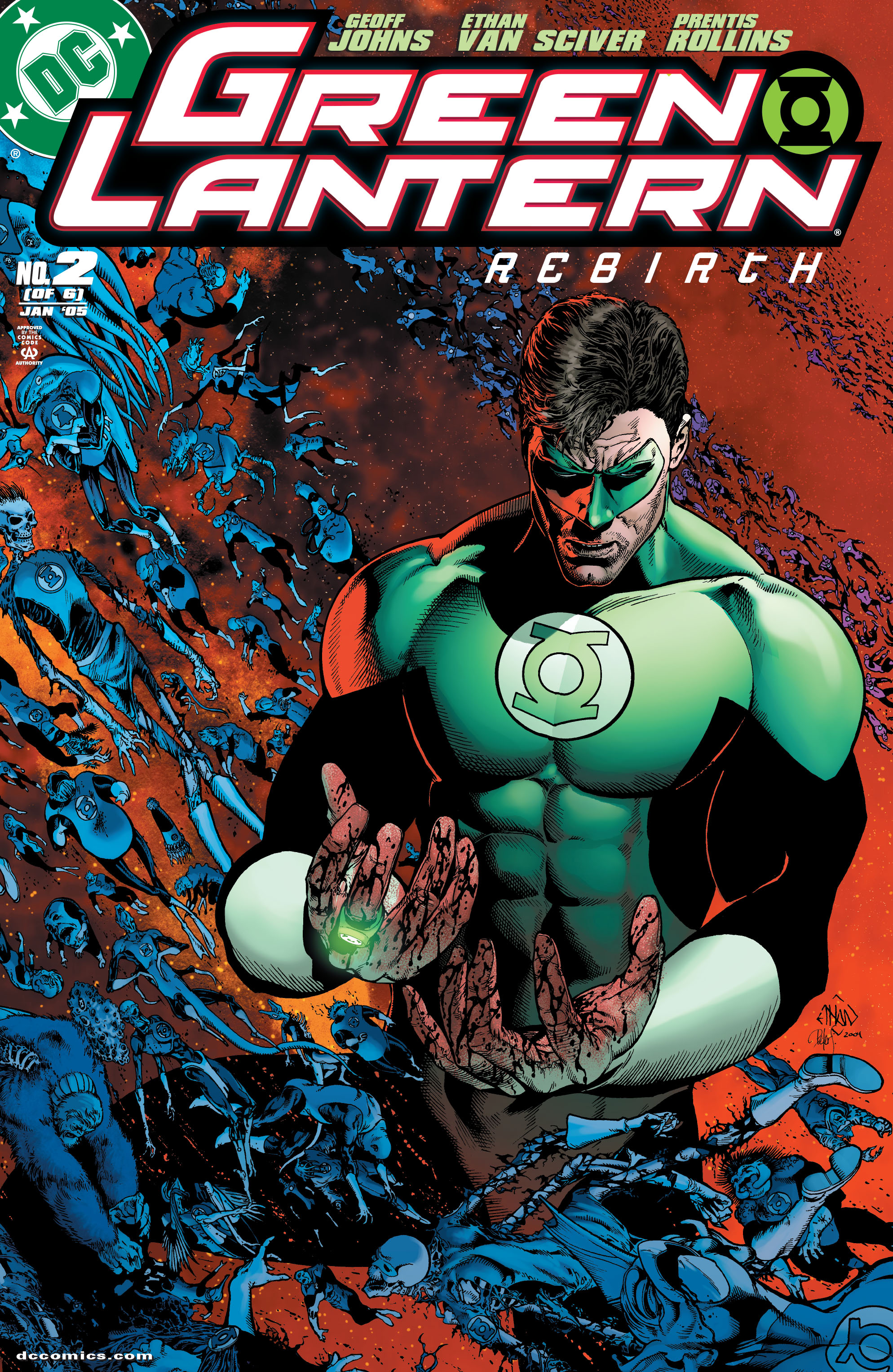 Read online Green Lantern: Rebirth comic -  Issue #2 - 1