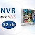 GV-NVR (Network Video Recorder) da GeoVision com até 32 canais de video de dispositivos IP.