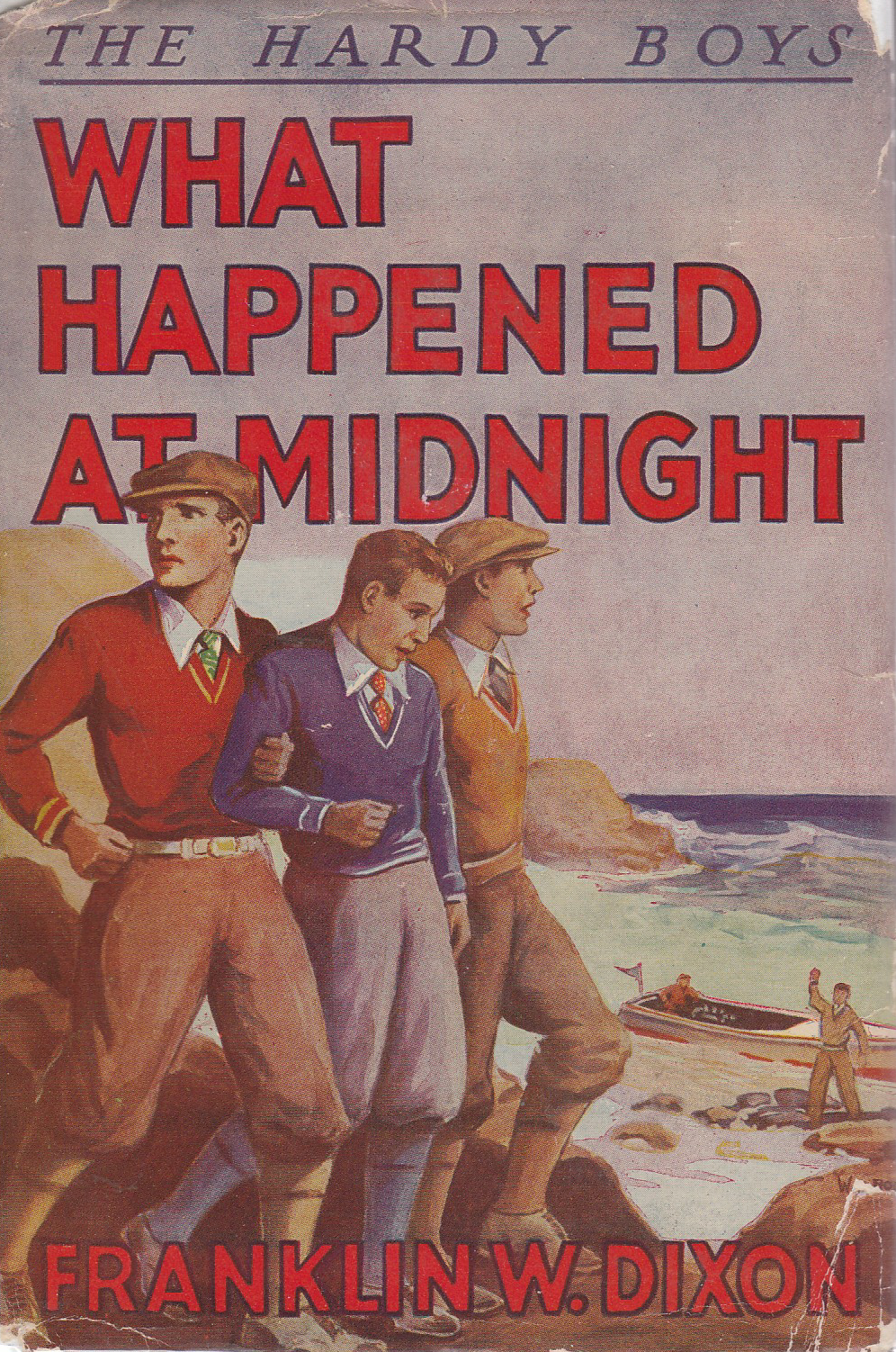 Остров мальчики книга. The Hardy boys what happened at Midnight. Franklin w. Dixon while the Clock Ticked (1932).