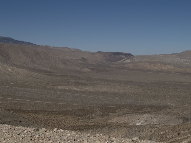 Vista de Death Valley en las proximidades de Scottish Castle