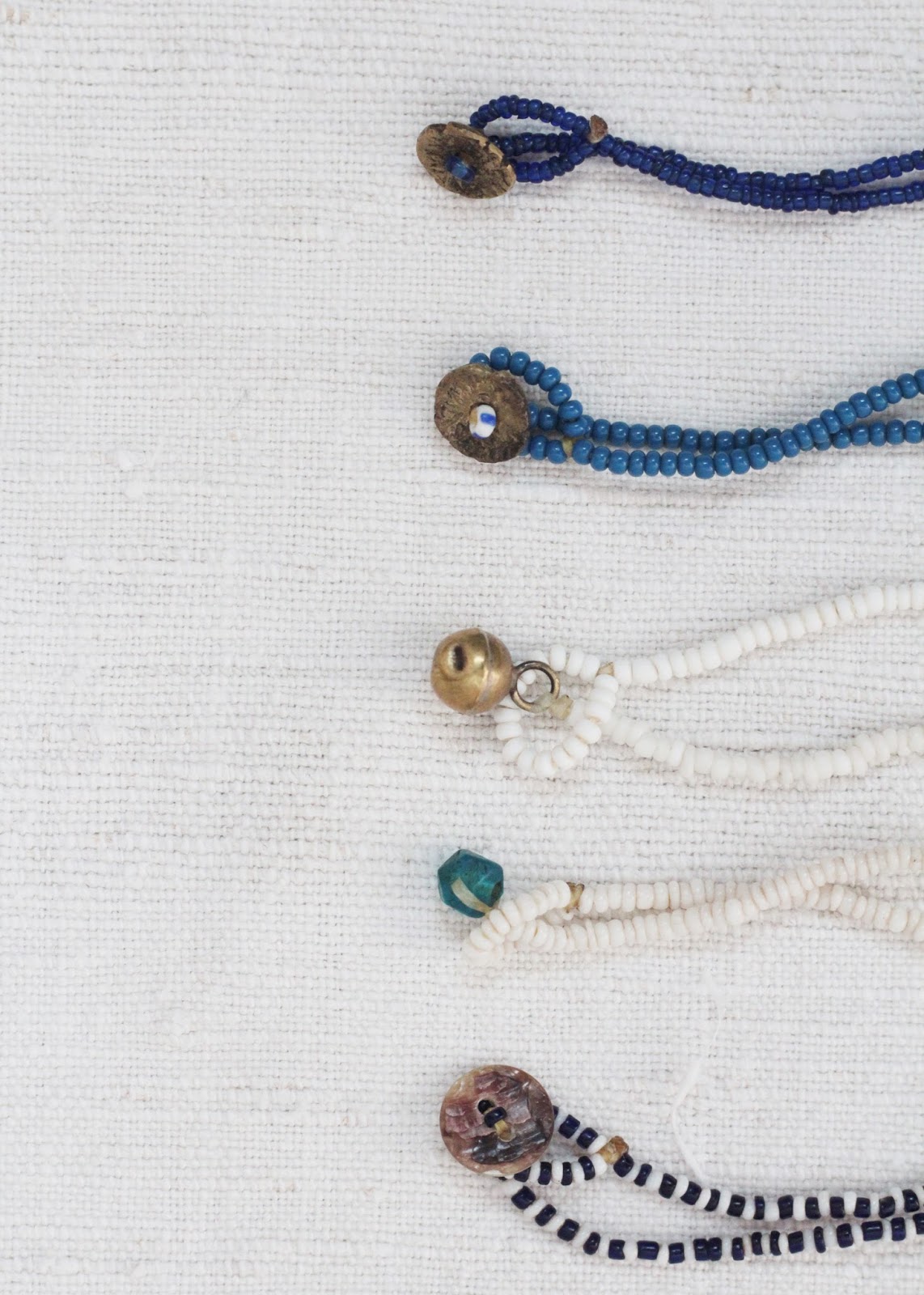 シキヤリエ　アンティーク　ターコイズ　ネックレス CNR by chahat シキヤリエ アンティークビーズネックレス