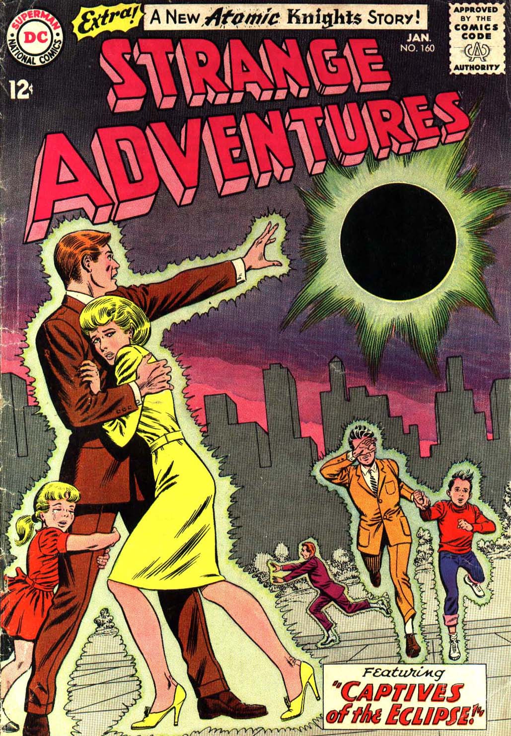 Read online Strange Adventures (1950) comic -  Issue #160 - 1