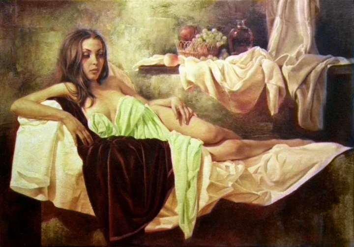 Valery Vetshteyn [Валерий Ветштейн] 1966 - Ukrainian Figurative painter