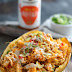 Buffalo Chicken Stuffed Spaghetti Squash