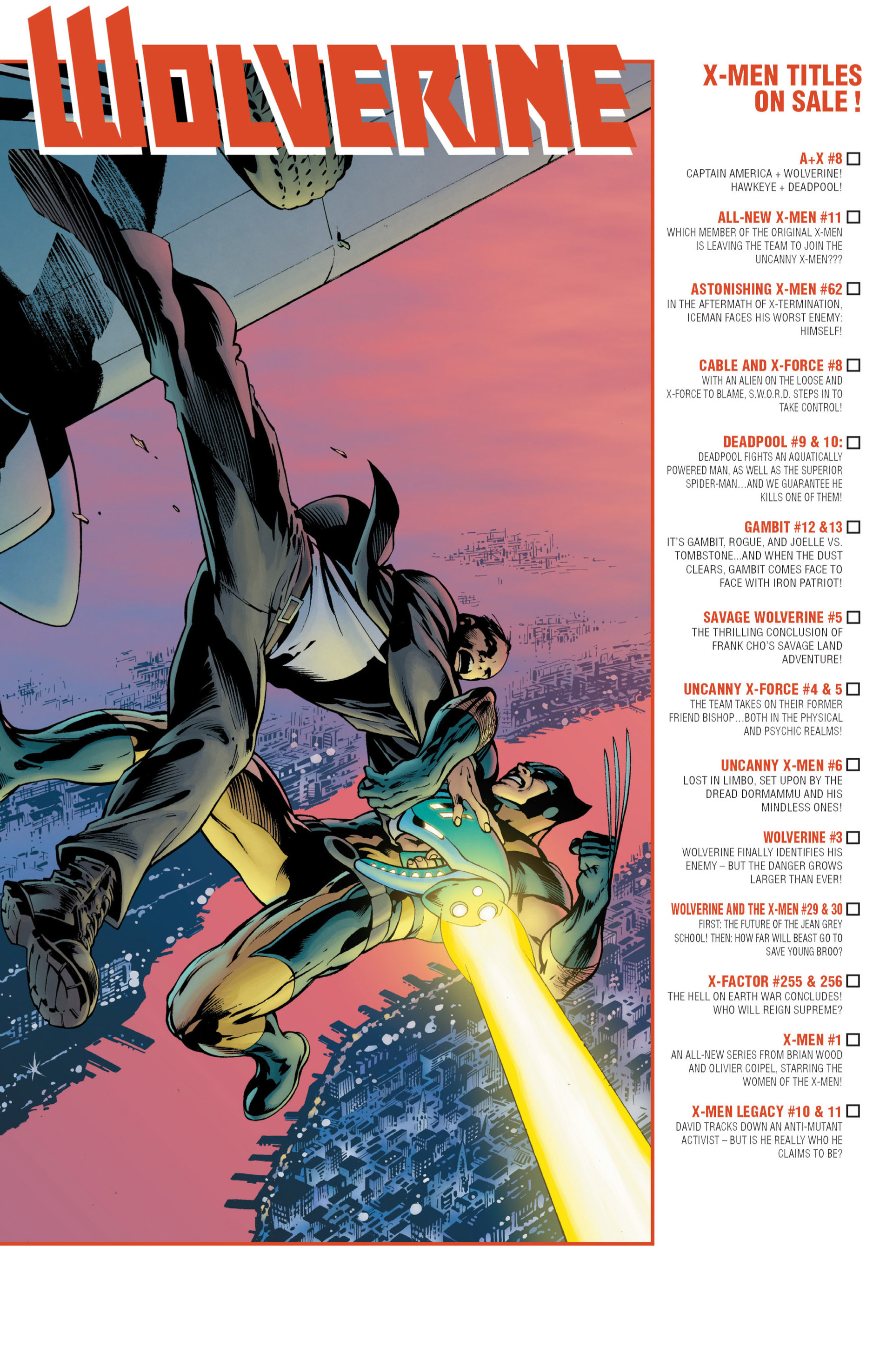 Read online Wolverine (2013) comic -  Issue #3 - 24