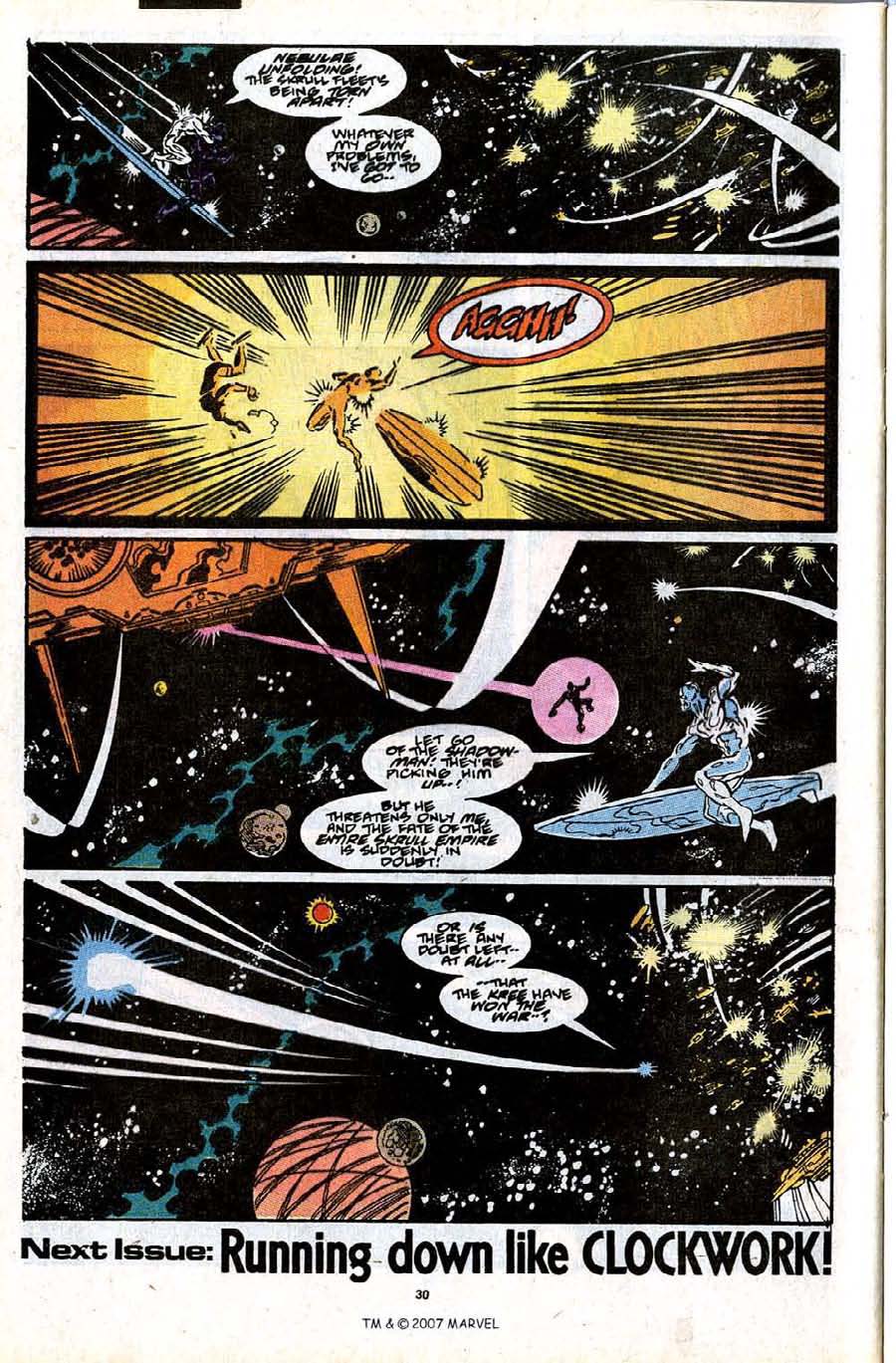 Read online Silver Surfer (1987) comic -  Issue #29 - 32