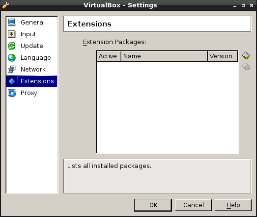 Vbox extension. Vbox extension