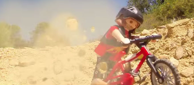 playmobil mountain bike