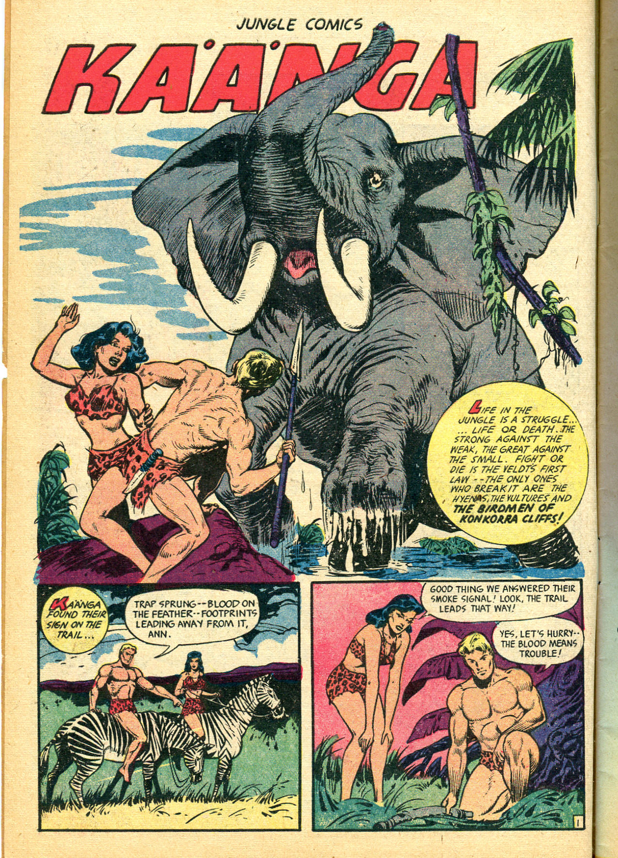 Read online Jungle Comics comic -  Issue #157 - 4