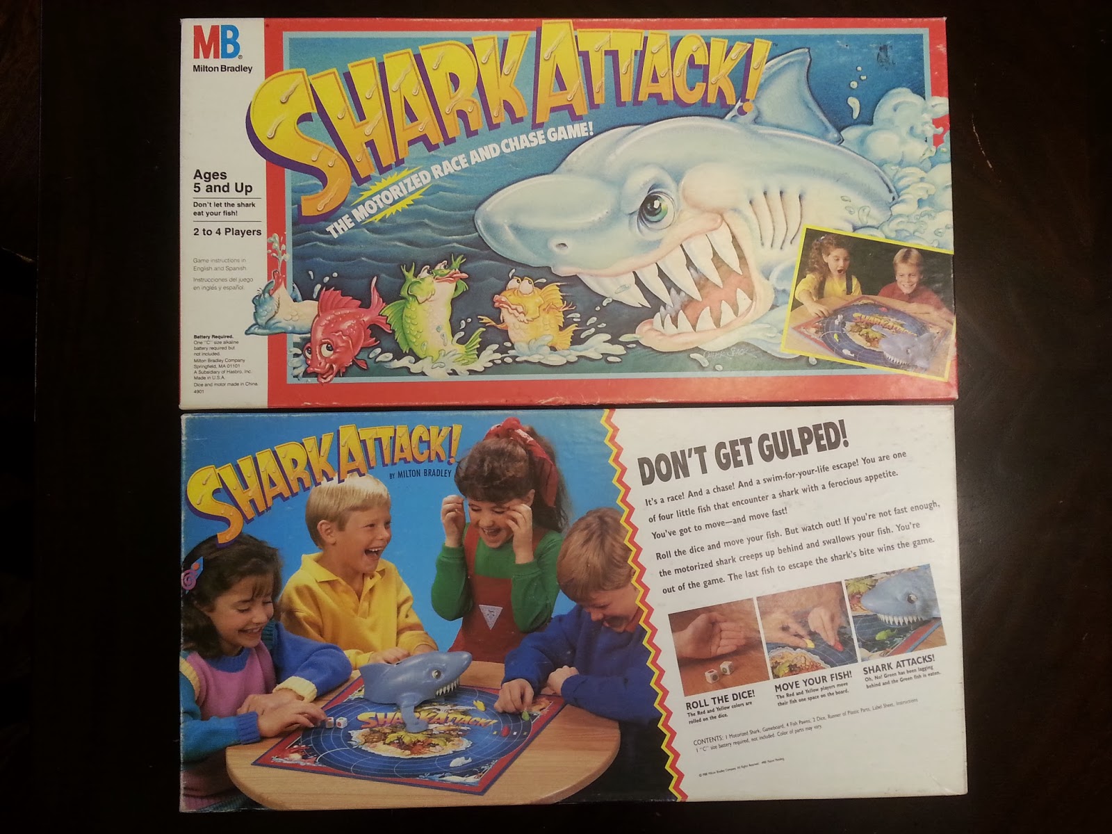 A Board Game A Day: Shark Attack!