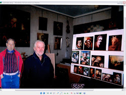 KOUTARELLI DURING MY VISIT TO THE ATHELIER OF ANDRE MARTINS DE BARROS