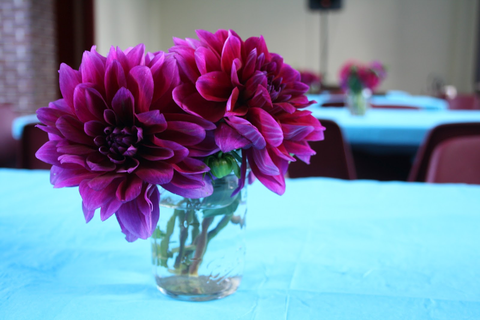 Mel & Liza Purple Flowers