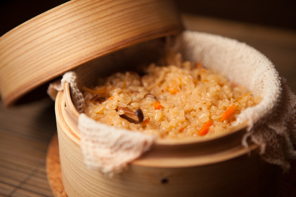 OISHII!: Steamed sticky rice
