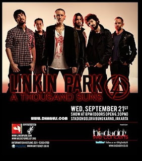 Harga Tiket Konser LINKIN PARK Di Jakarta 2011