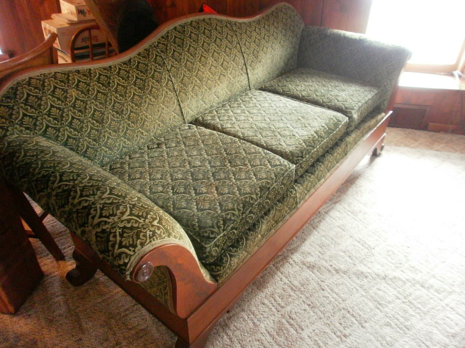 Antique Images of Amana Colonies AMANA SOFA