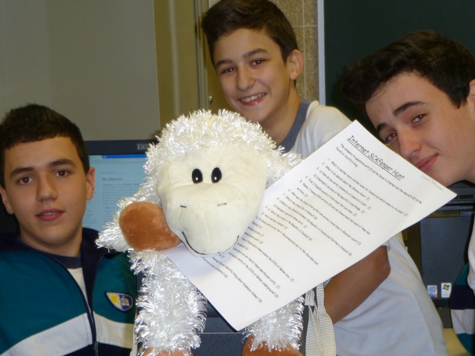 Scaffy's world: The SCAFenger Hunt