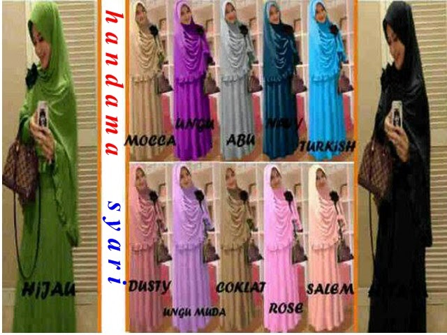 Gamis syar'i lyra virna murah - Grosir Baju Gamis Terbaru Murah