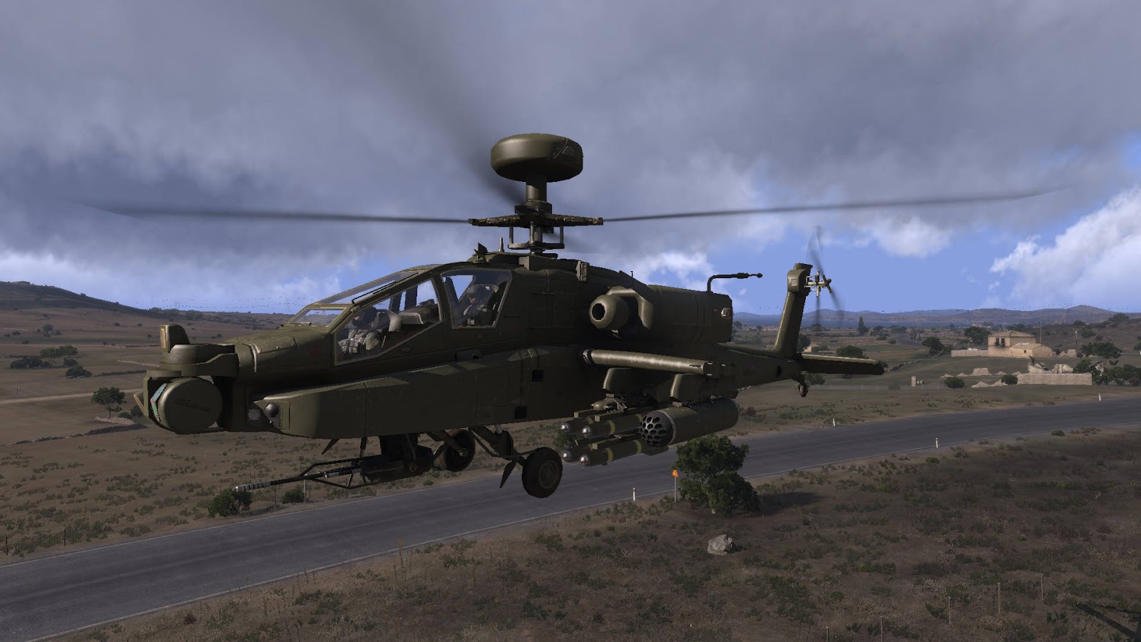 新しい車両を実装の Arma 3 用 Deltas Mega MOD で AH64D Apache Longbow の追加 弱者の日記