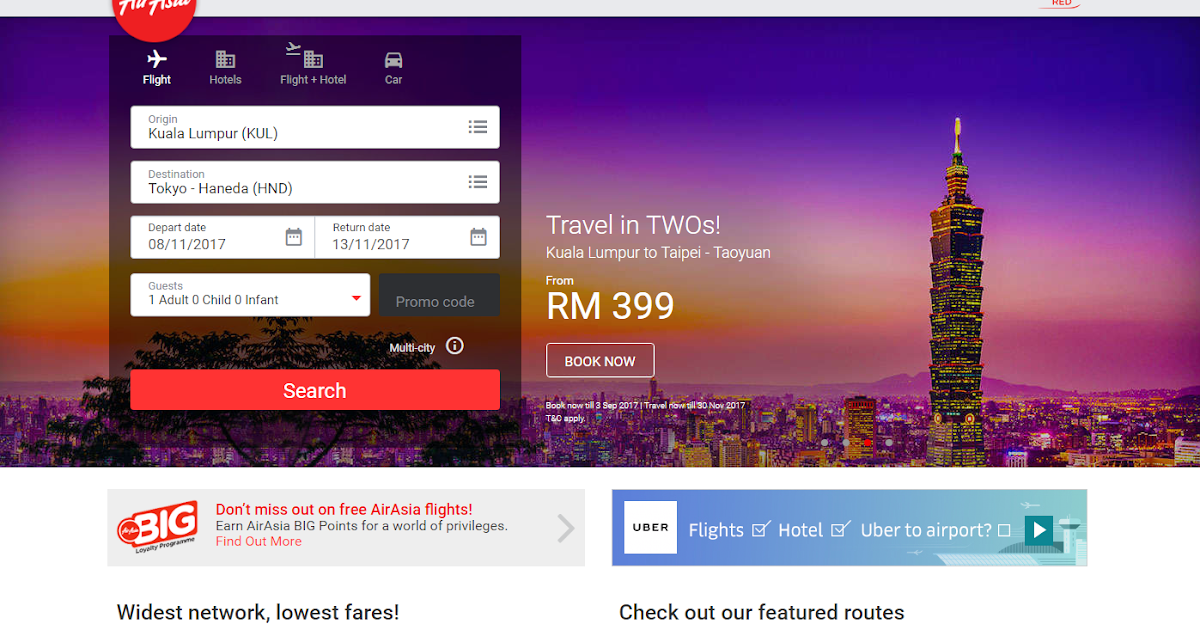 Cara Beli Tiket Online Air Asia