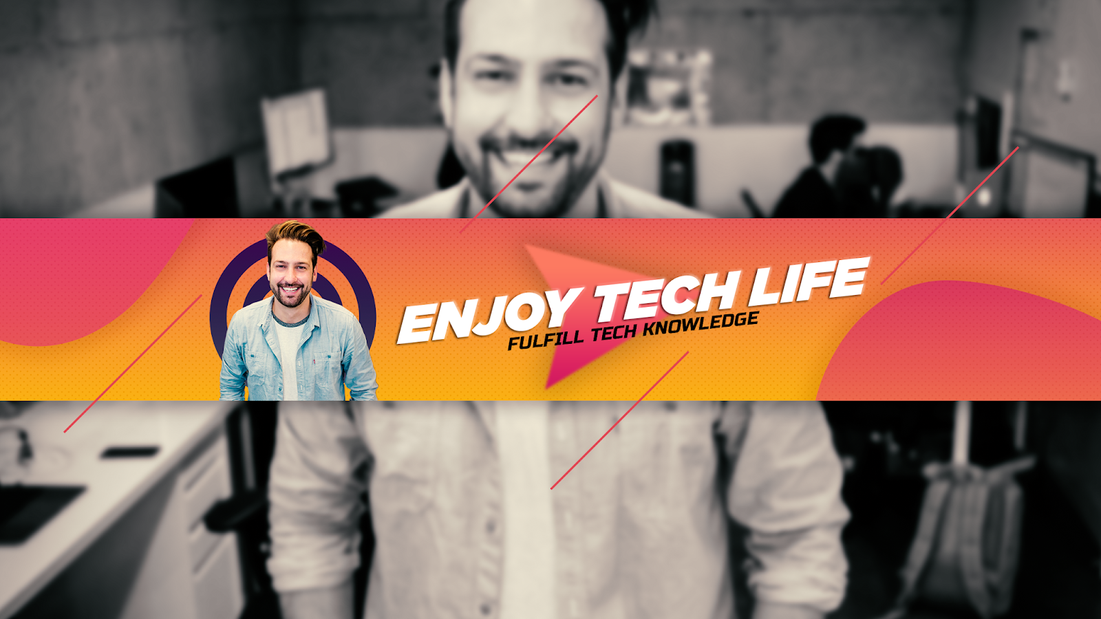 How To Create Elegant & Modern YouTube Channel Art / YouTube Banner