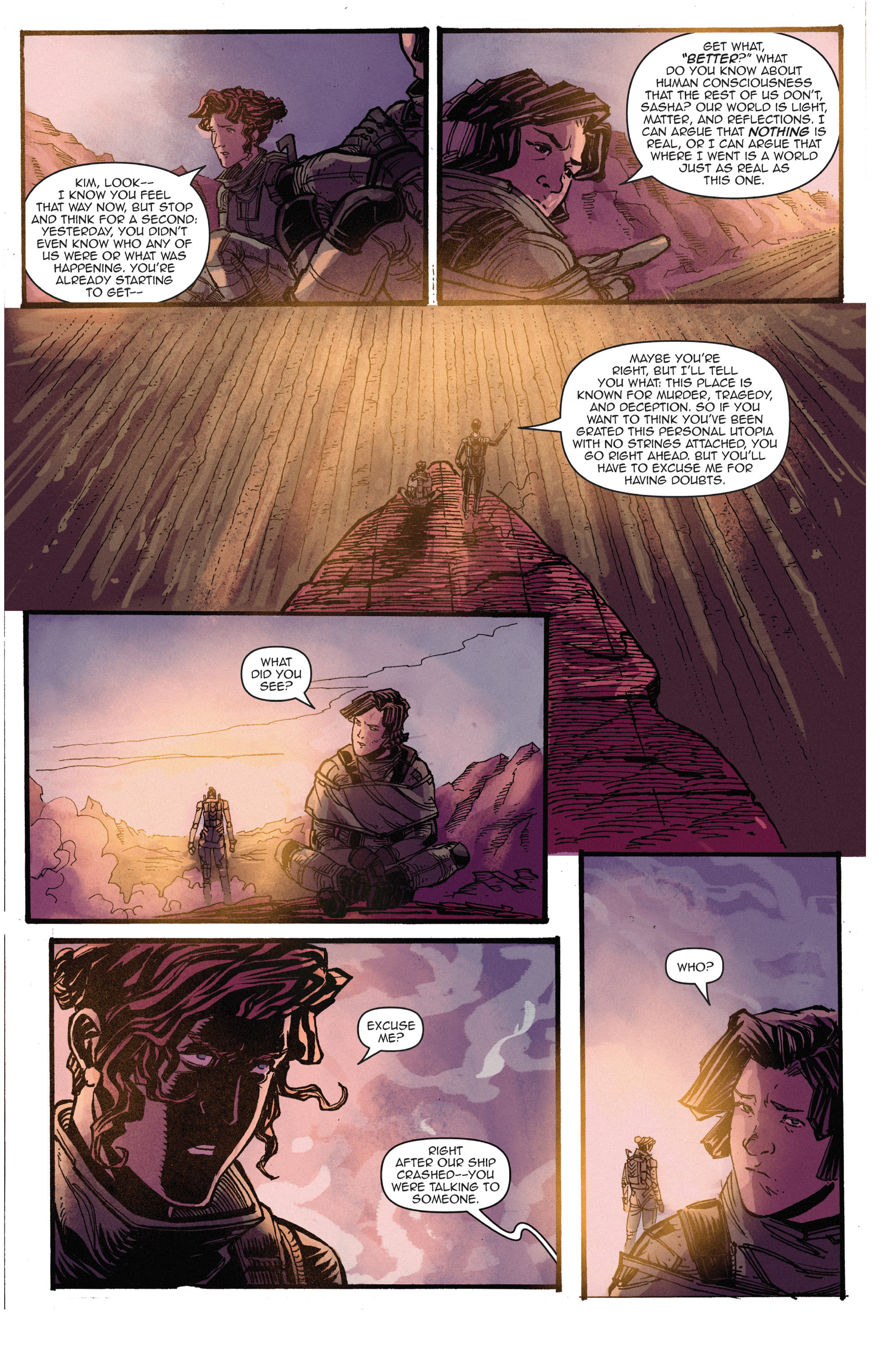 Read online Roche Limit: Clandestiny comic -  Issue #3 - 4