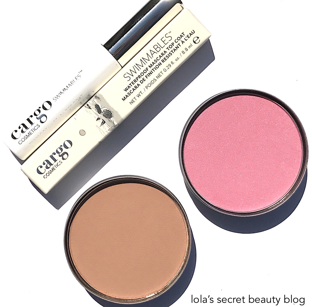 Manifold Overskæg her lola's secret beauty blog: Cargo Cosmetics Bronzing Powder, Swimmables  Water Resistant Blush and Waterproof Mascara Top Coat | Review and Swatches