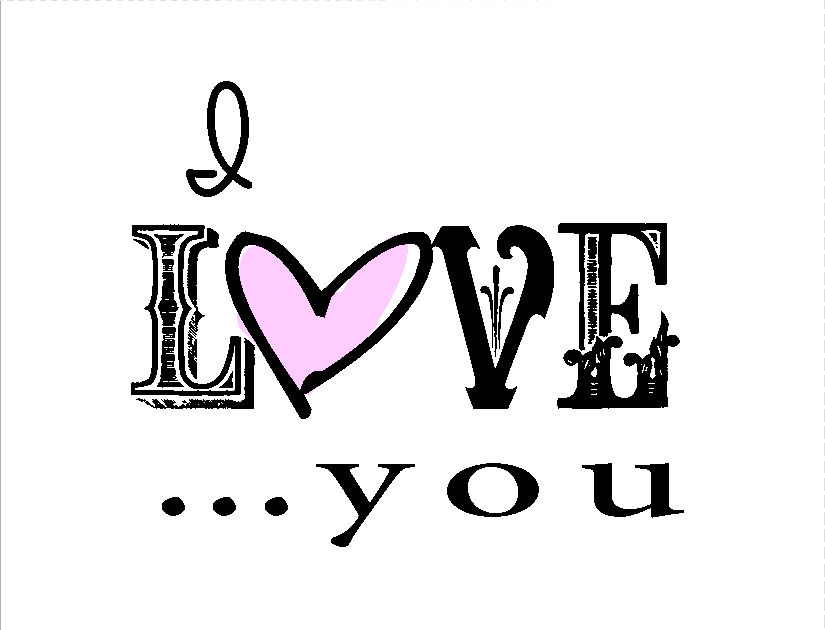 The Blogging Pastors Wife: Printable "I Love You" Valentine Card
