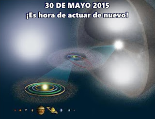 El 30 de mayo de este año, con el propósito de actuar en la liberación de Gaia y de nuestro Sistema Solar de los últimos vestigios de la oscuridad.