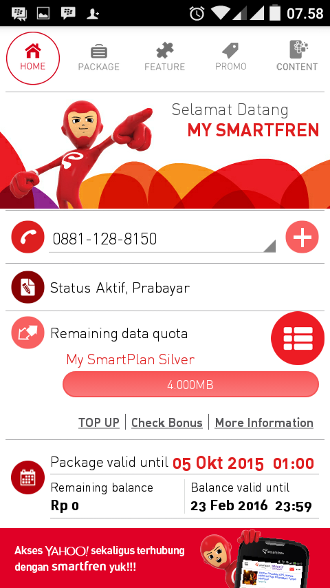 27+ Cara Menonaktifkan Paket Smartfren Lewat Aplikasi PNG