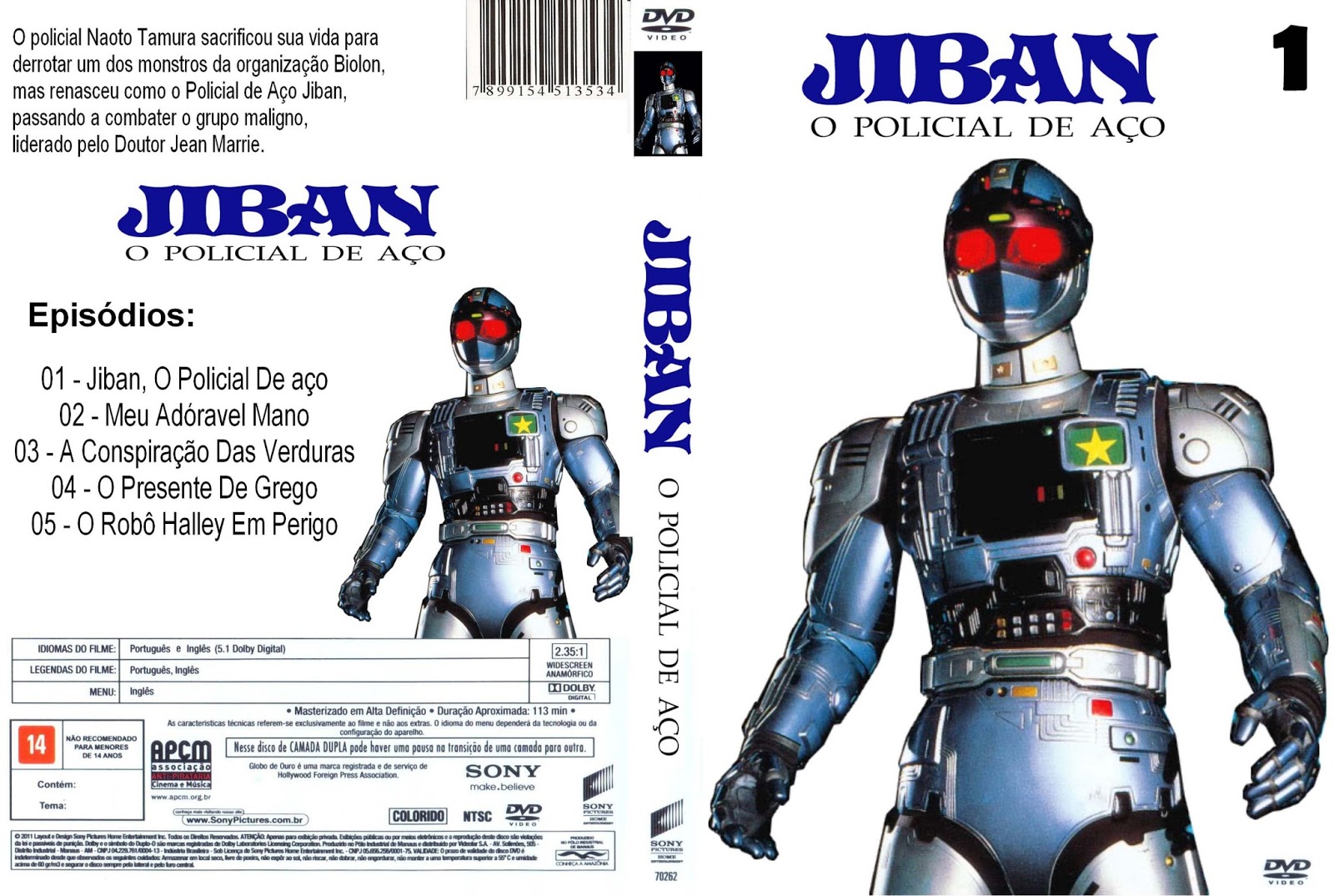 Minha Coleção De Jiban O Policial