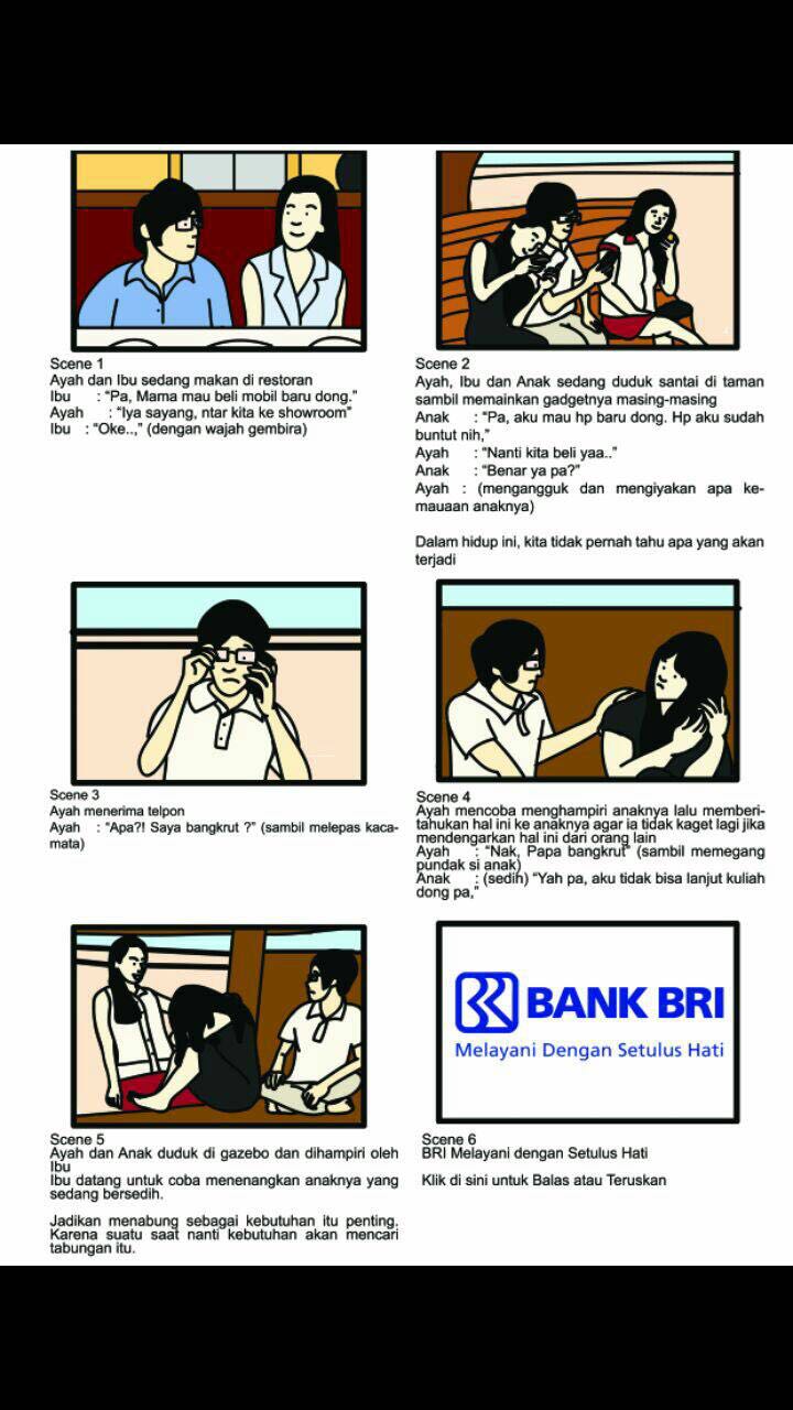 contoh storyline iklan contoh storyline iklan