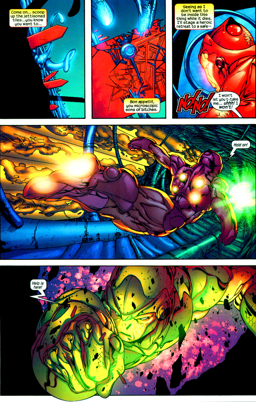 Read online Iron Man (1998) comic -  Issue #71 - 16