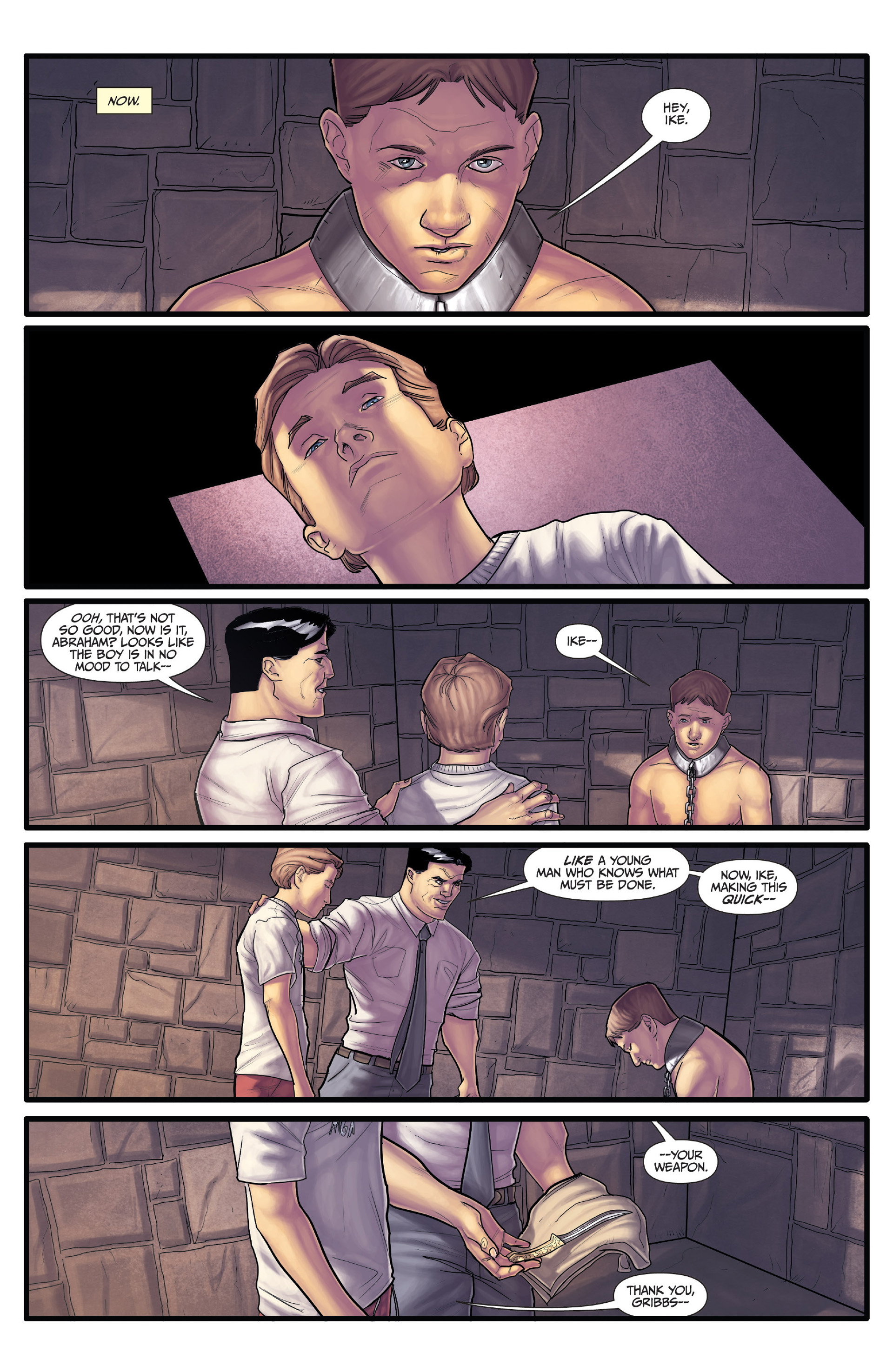 Read online Morning Glories comic -  Issue #24 - 38