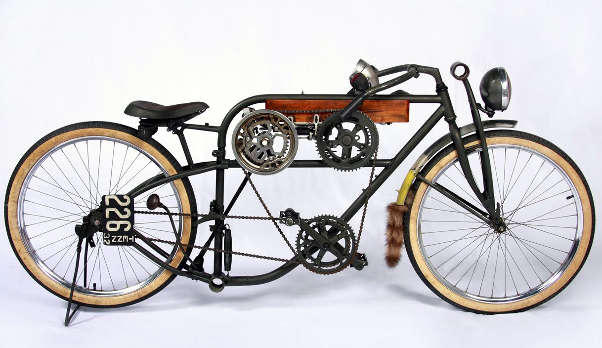 motorbike pedal bike