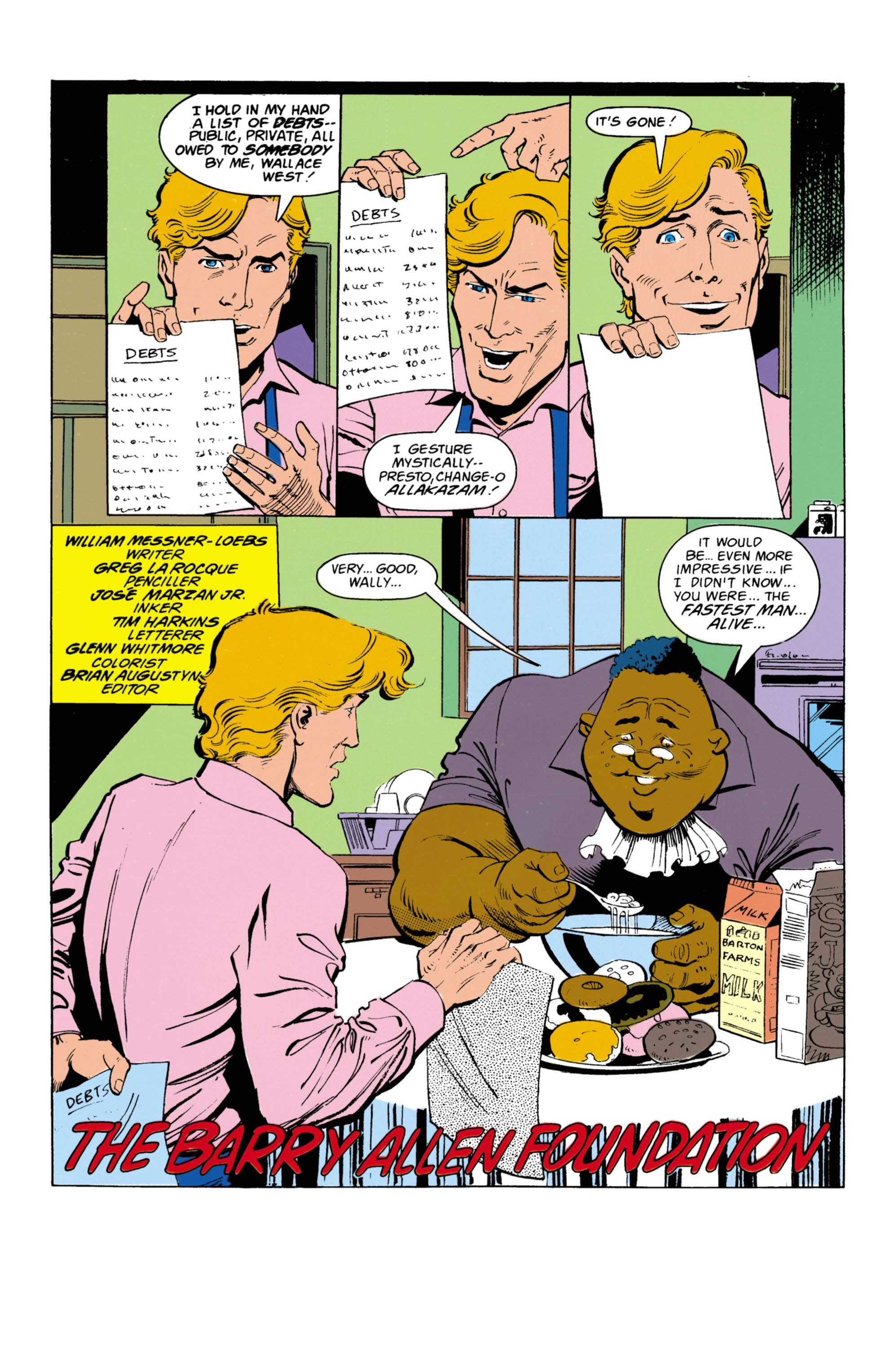 The Flash (1987) issue 58 - Page 2